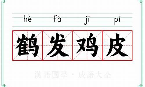 鹤发鸡皮造句-鹤发鸡皮打一数字